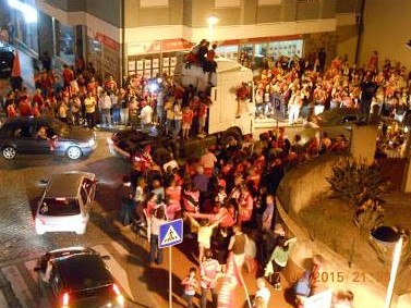 Vermelhão invadiu a cidade de Espinho