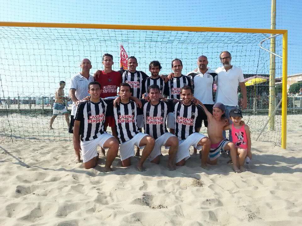 SC Espinho estreia-se com vitória no Futebol de Praia
