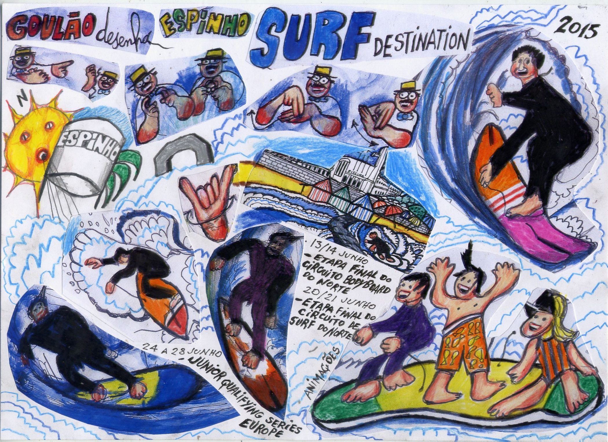GOULÃO desenha ESPINHO SURF DESTINATION 2015