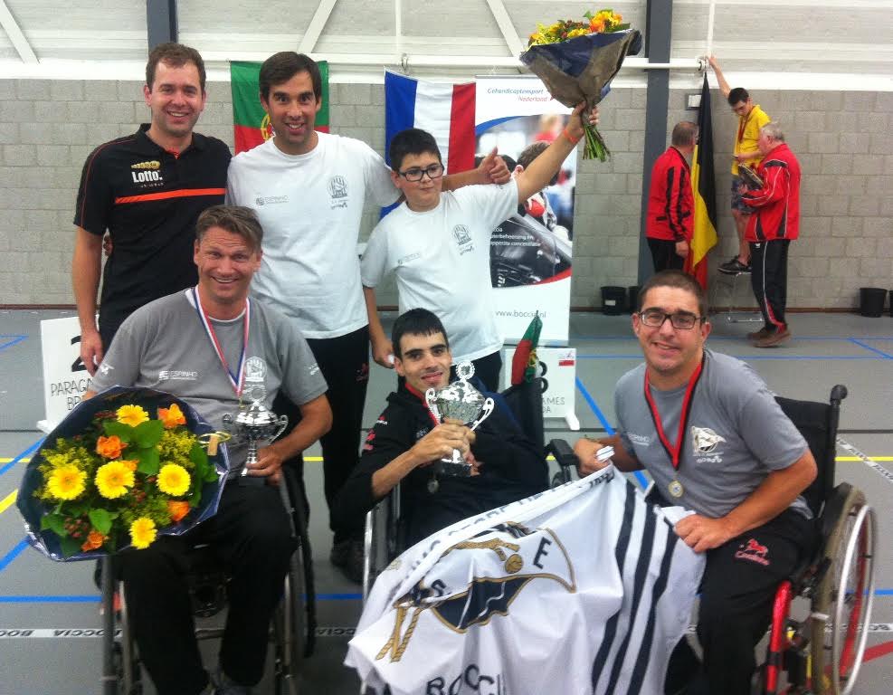Boccia: Medalhas Ouro João Pinto (BC1) e Richard Duray (BC4)