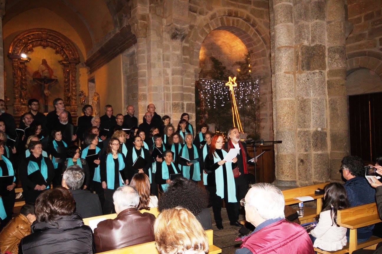 Coro Amigos da Música em Concerto de Natal da Rota do Românico