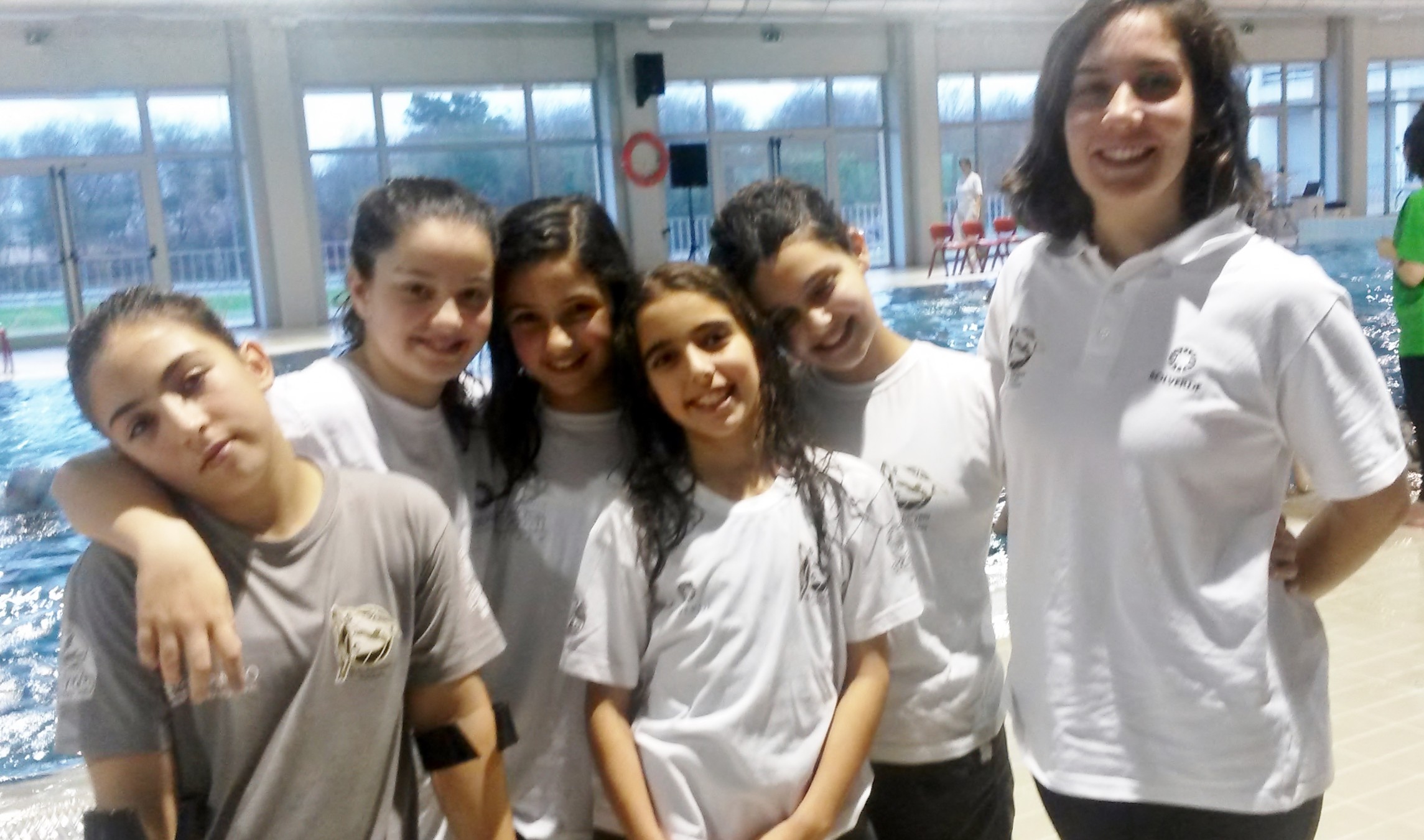 Natação Sincronizada tigre no Torneio Zonal de Figuras de Inverno