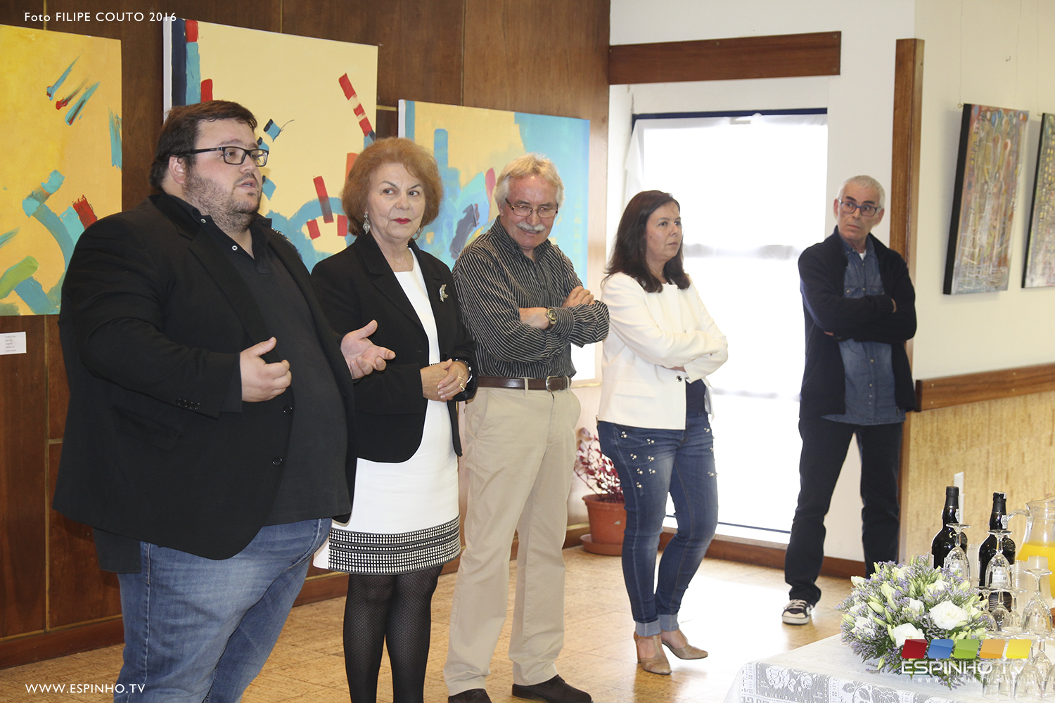 Inaugurada exposição de arte na Junta de Anta