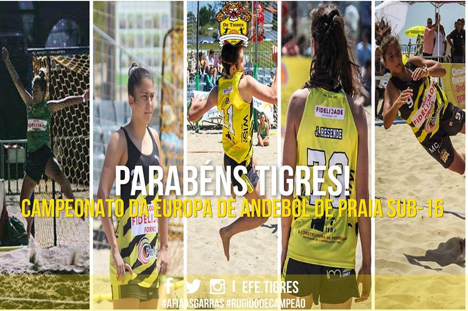 Europeu de Andebol de Praia: espinhenses brilharam na Seleção