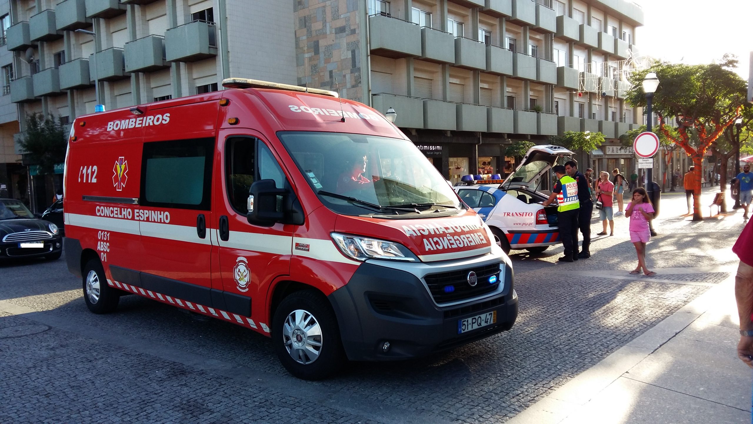 Mulher atropelada na Rua 19