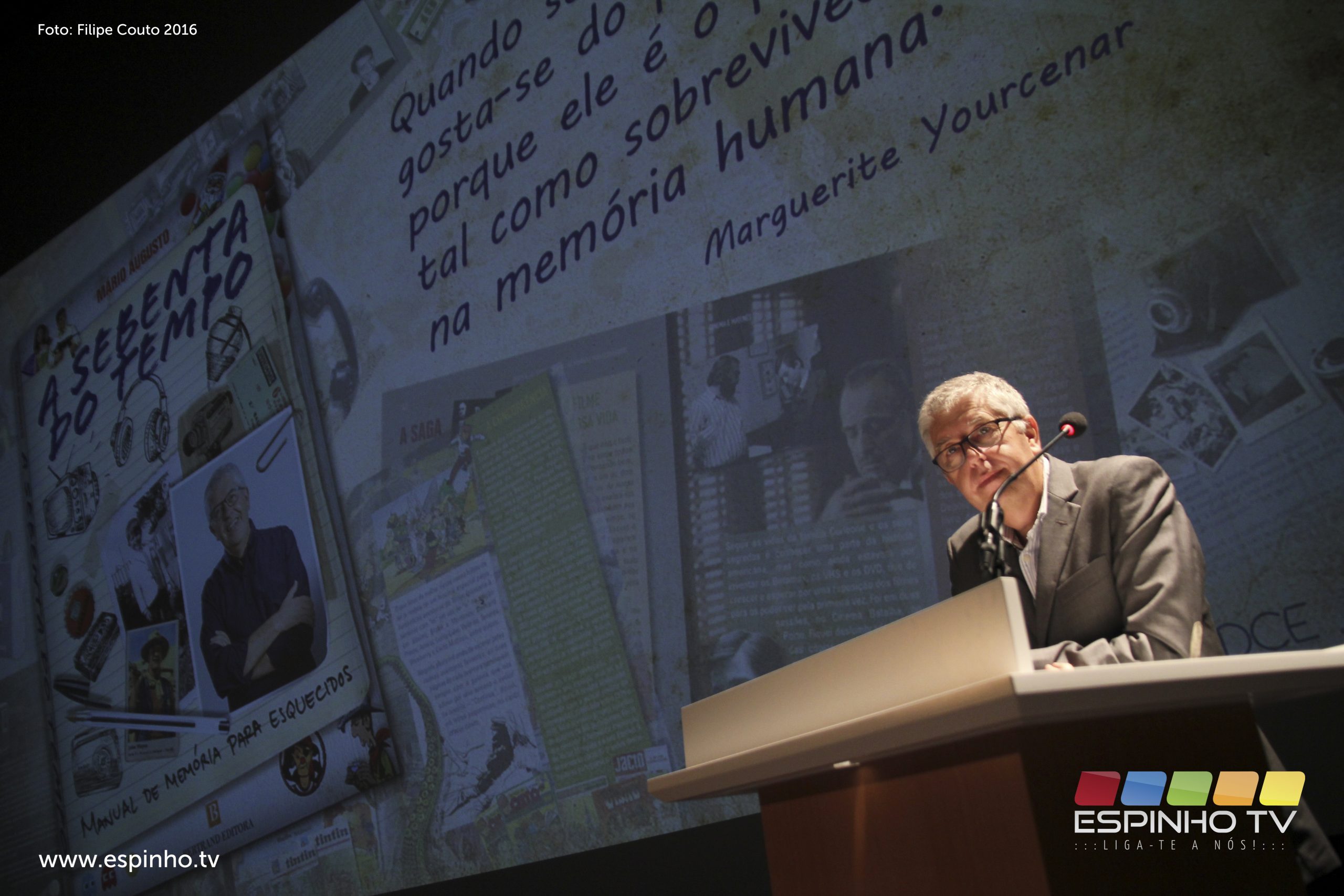 Mário Augusto apresentou com sala cheia no Multimeios “A Sebenta do Tempo”