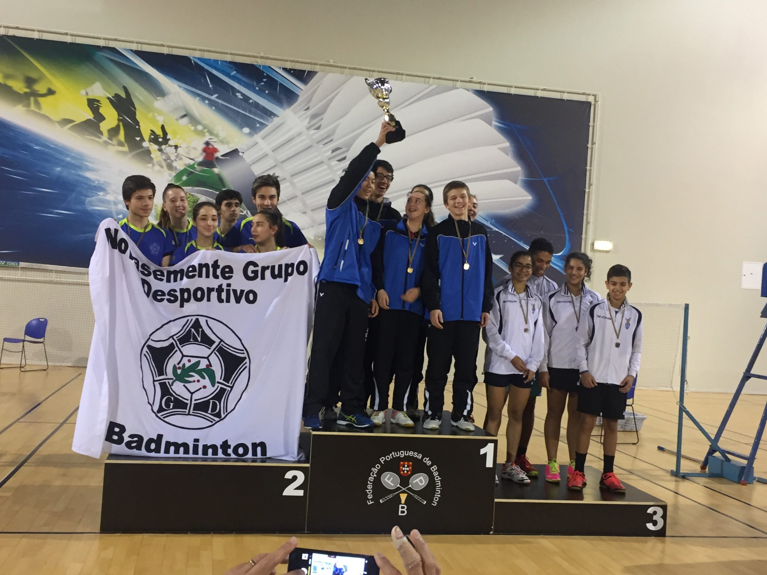 Badminton: Novasemente Vice-Campeão Nacional nas Caldas da Rainha