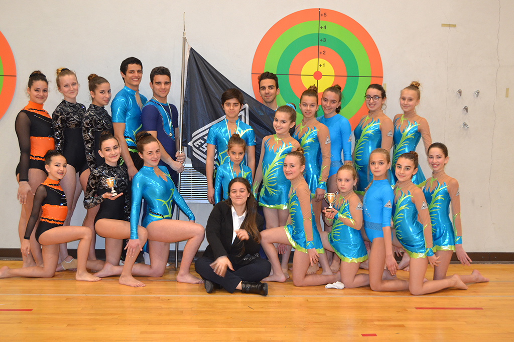 Acrobática da Académica de Espinho novamente no pódio