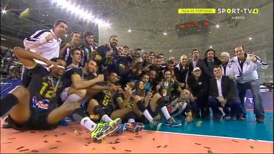 Voleibol: Tigres conquistaram pela 12ª vez a Taça de Portugal