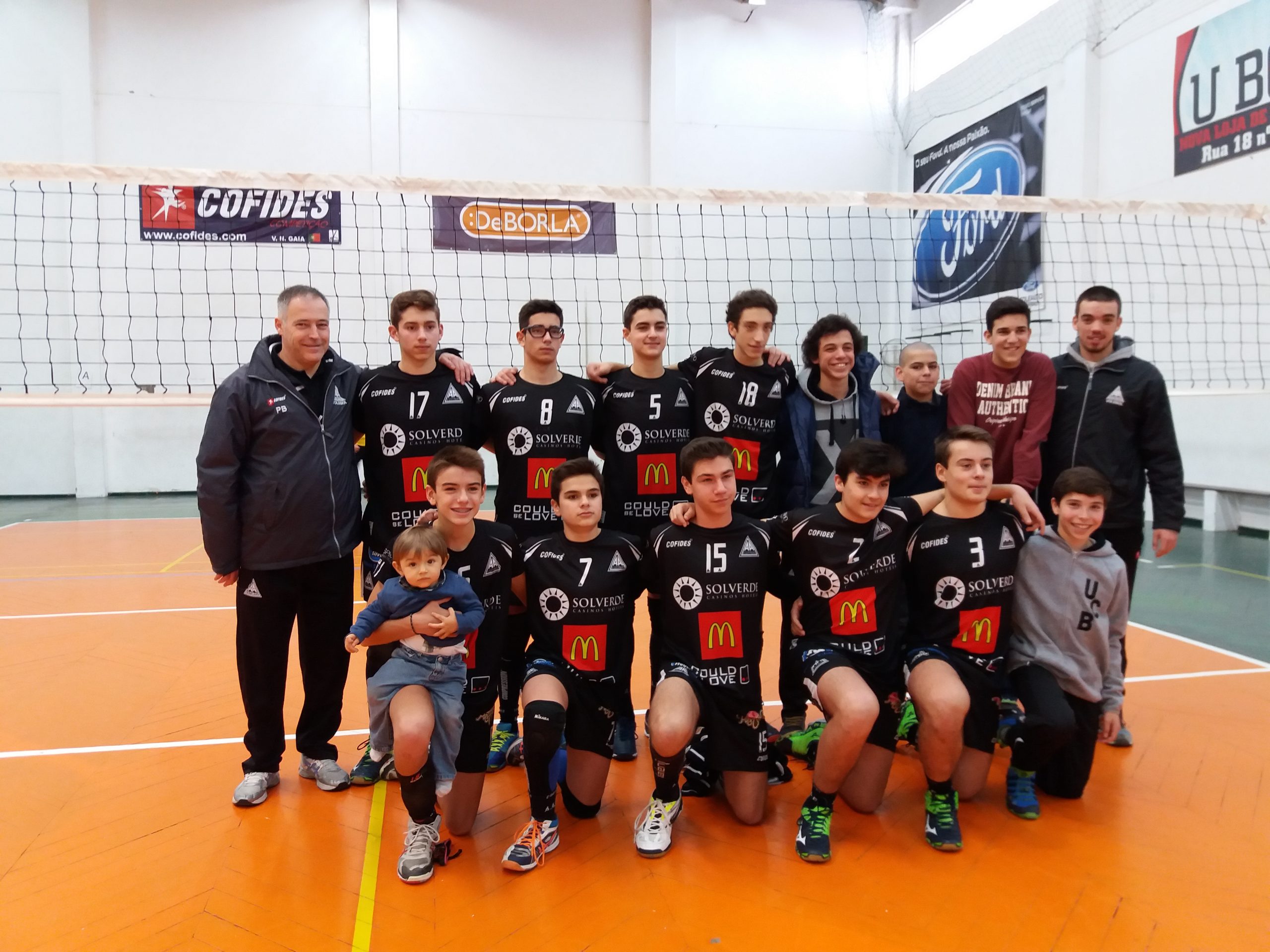 Voleibol AAE: Resumos da jornada da formação