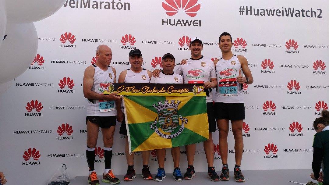 Atletismo do Rio Largo na Maratona de Madrid