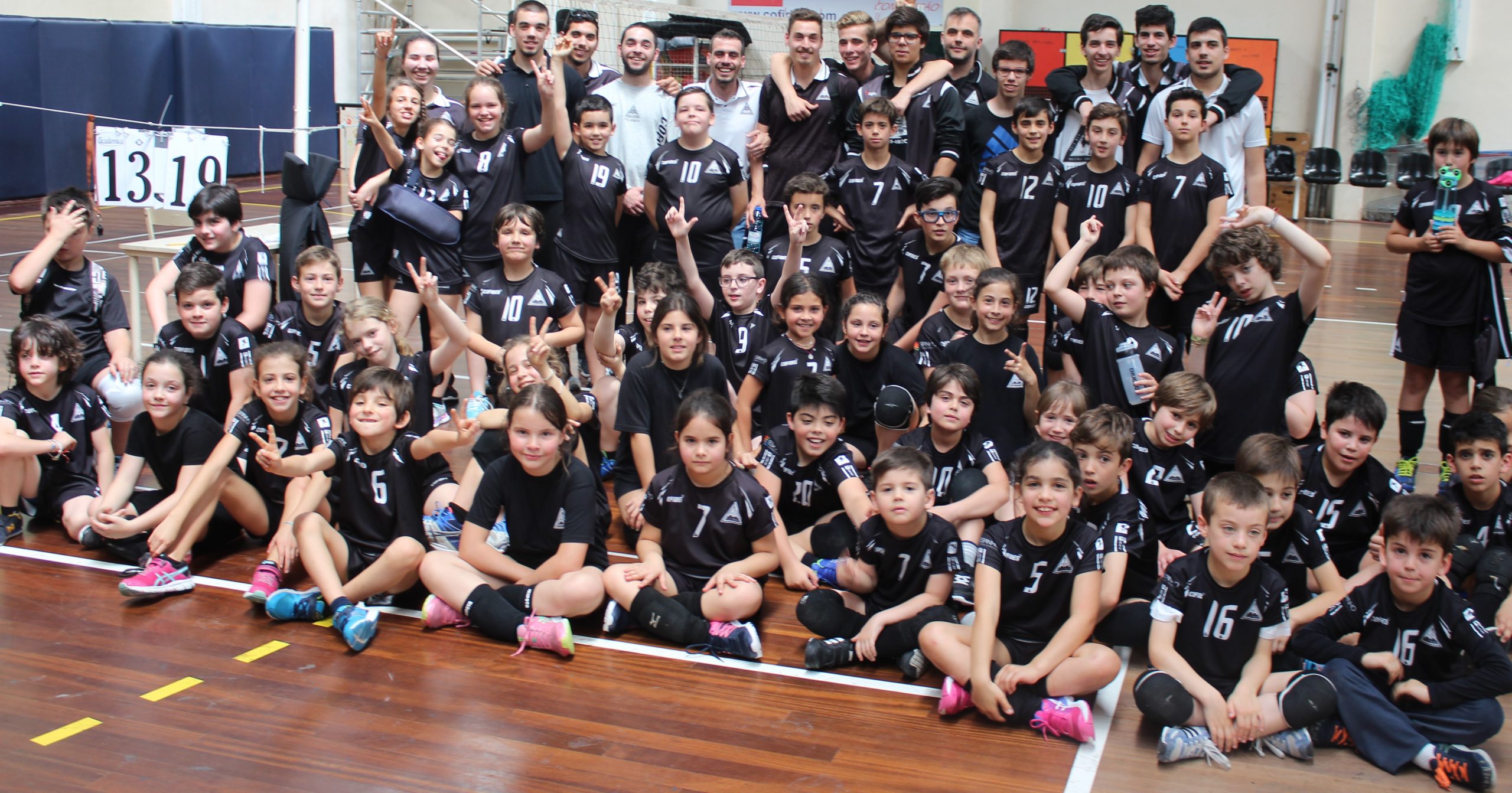 Resumo da Jornada da Formação de Voleibol da AAE