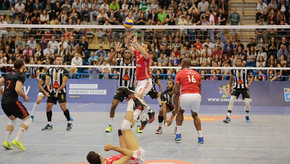 Voleibol: SC Espinho não conseguiu derrotar o SL Benfica