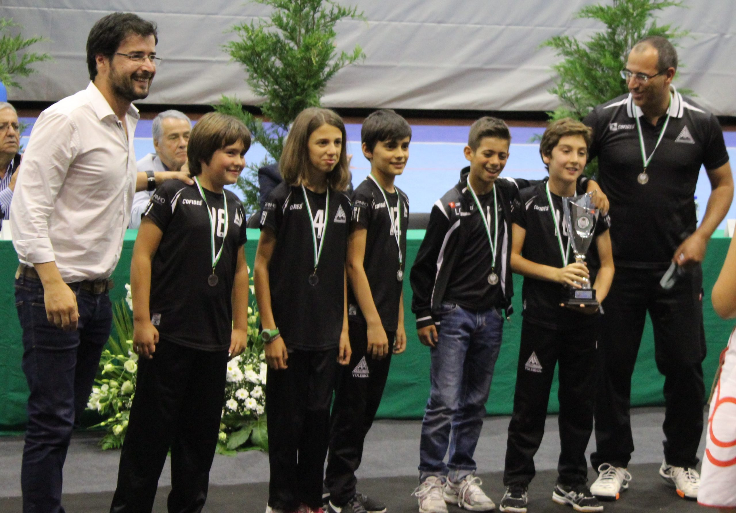Minis A e Iniciados da Académica distinguidos pela AVP