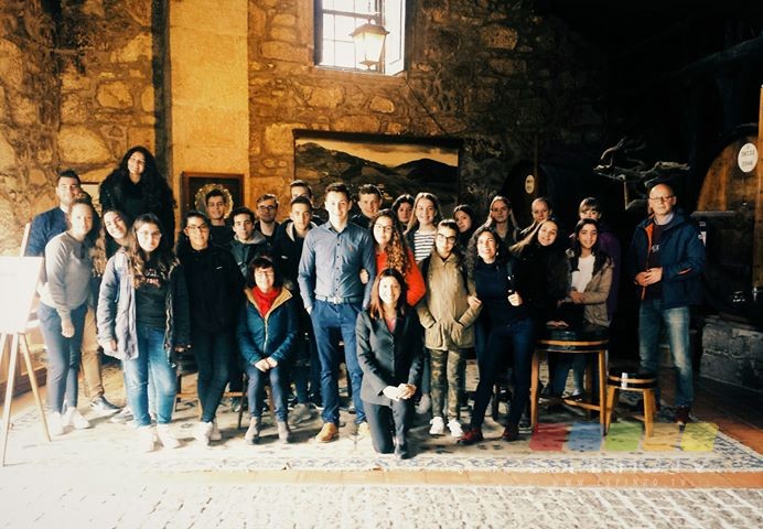 Intercâmbio AEMGA / Fortes Lyceum (Holanda) – Semana Portuguesa molhada mas intensa