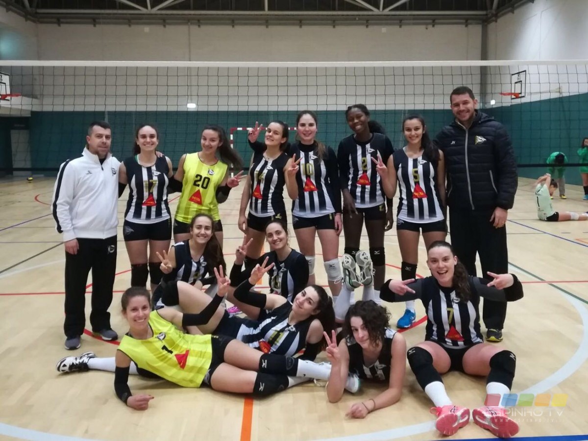 Voleibol: Seniores Femininas do SC Espinho seguem invictas no Nacional