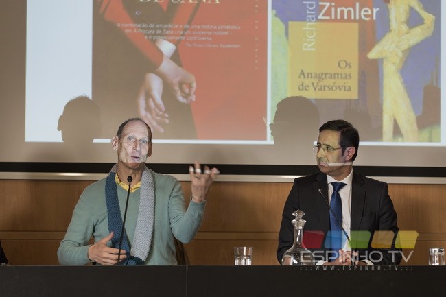 Biblioteca Municipal recebeu o escritor Richard Zimler
