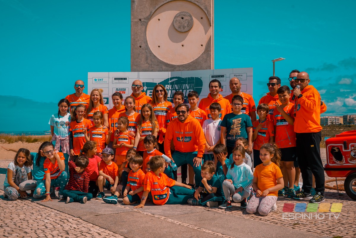 1º treino Running Espinho cheio de alegria e energia