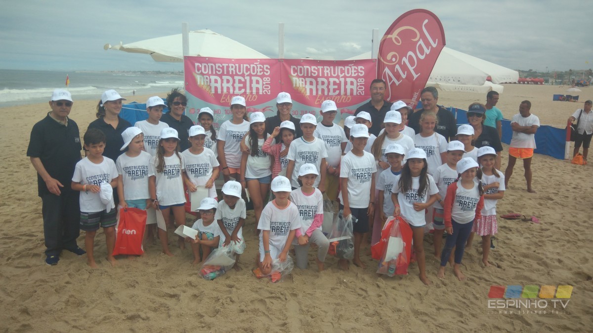 JF Espinho organizou concurso de Construções na Areia