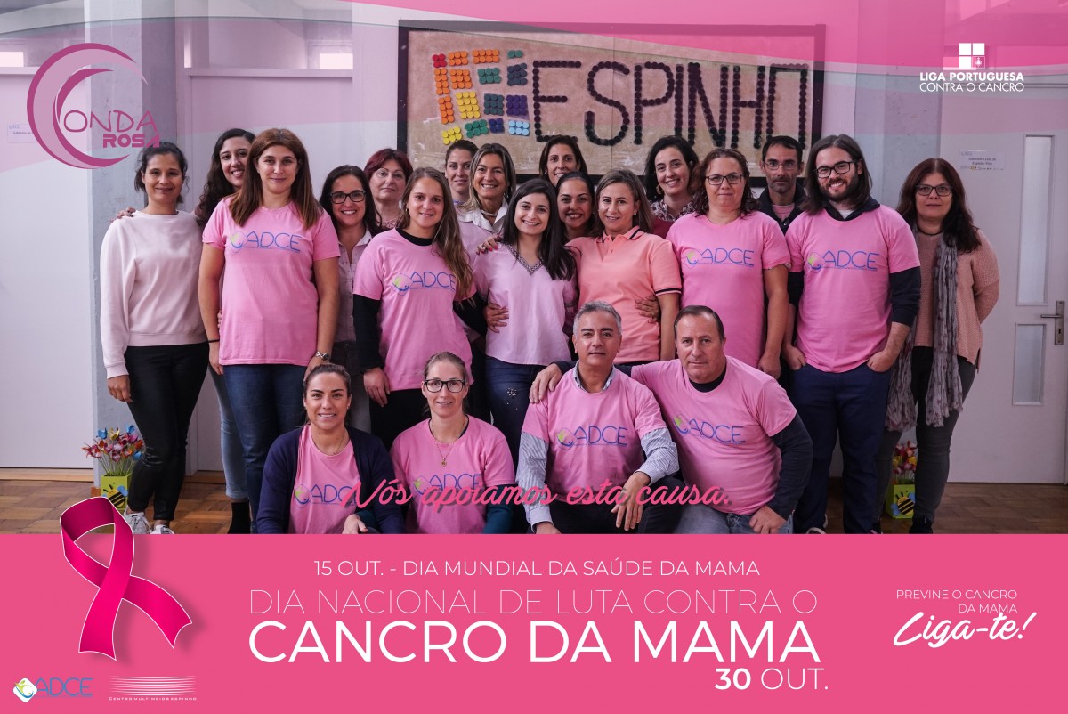ADCE associou-se à “Onda Rosa” – Dia Nacional Contra o Cancro da Mama