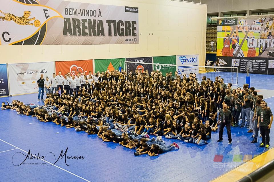 Voleibol: Tigres apresentaram-se aos adeptos