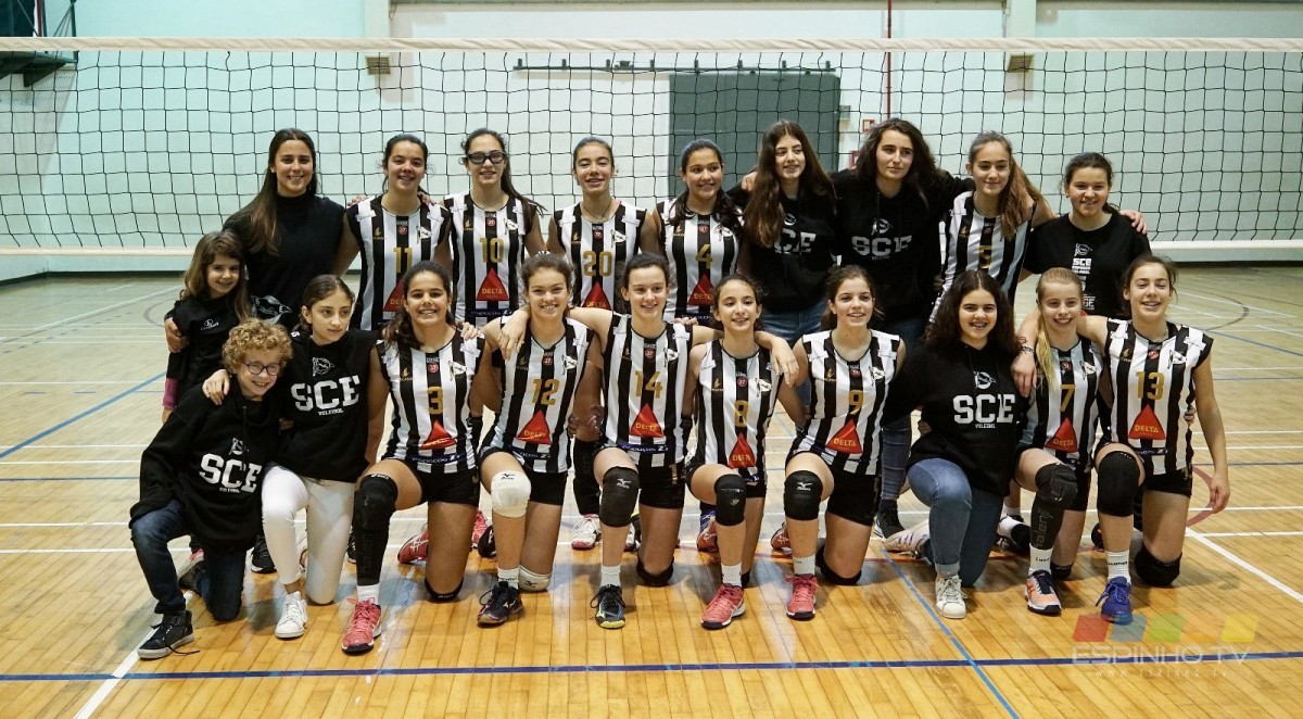 Voleibol SCE: Infantis femininas invencíveis