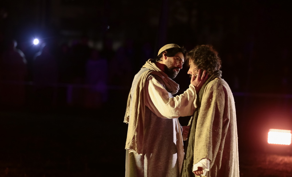 Semana Santa’19: Recriação do Getsémani e Julgamento de Jesus no Sinédrio