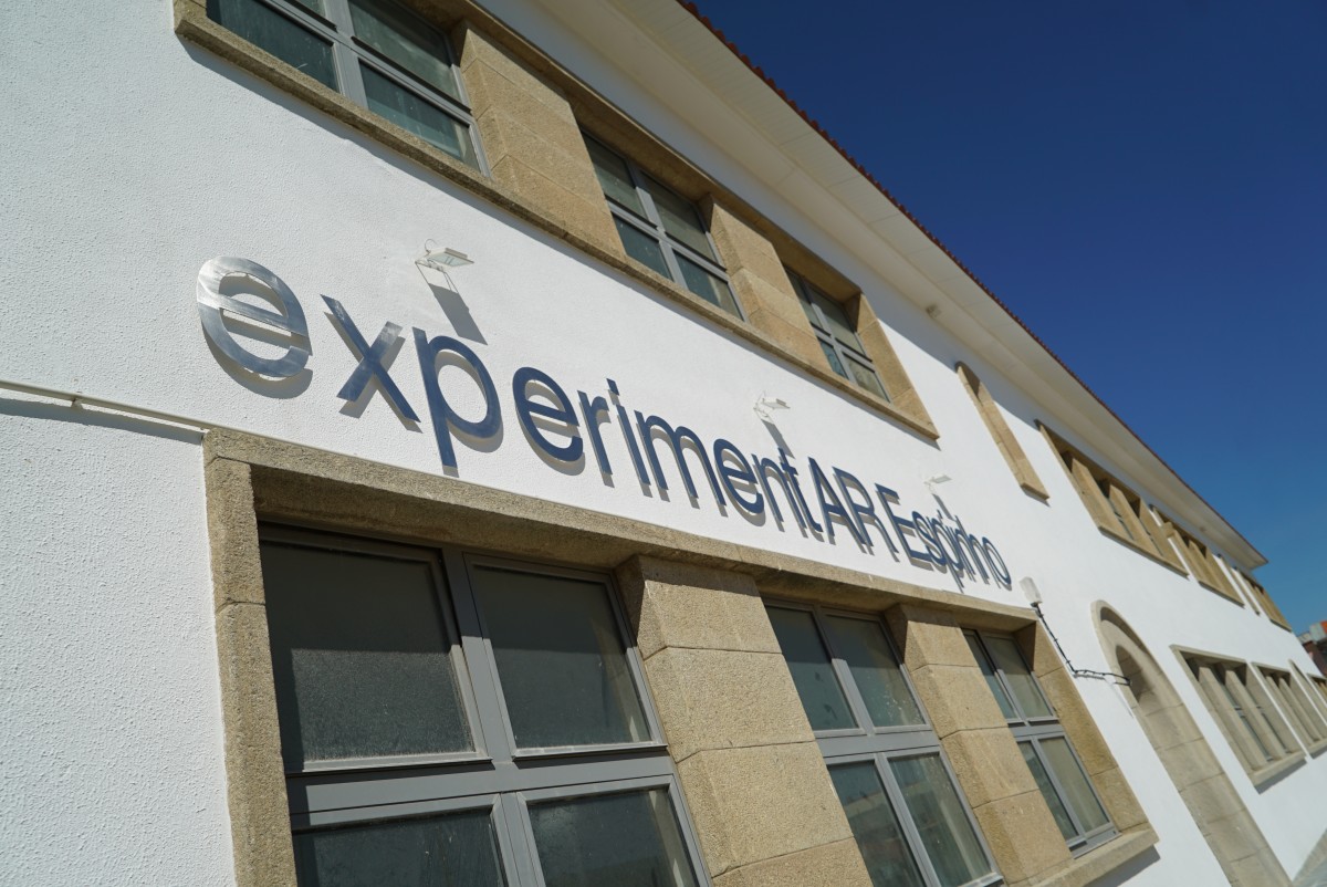 Visita ao “ExperimentAR Espinho” na antiga Escola da Marinha de Silvalde