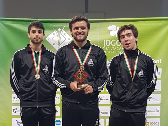 Trampolins da AAE Campeões Nacionais de Trampolim