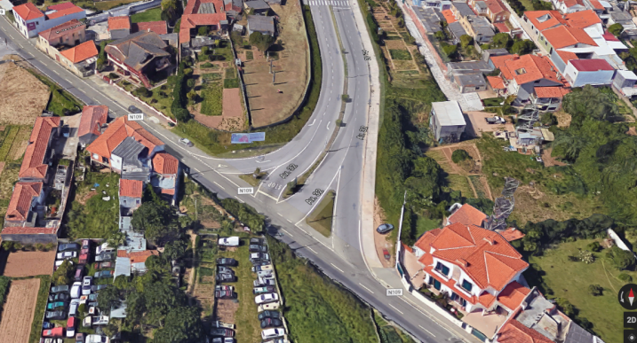 ÚLTIMA HORA: Acidente entre a Rua Santa Cruz e a Avenida 32