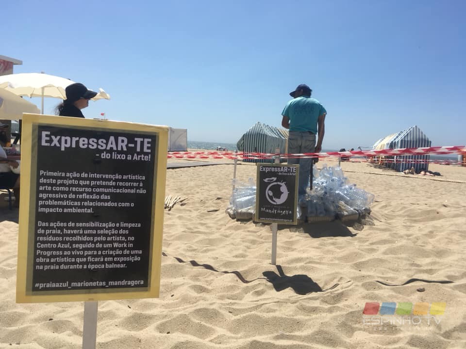 Expressar-te – do Lixo a Arte na Praia Frente Azul