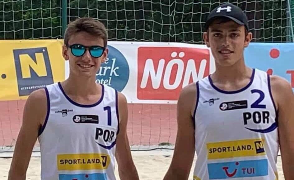 Voleibol de Praia: Filipe Leite e Guilherme Maia presentes no Torneio Europeu WEVZA