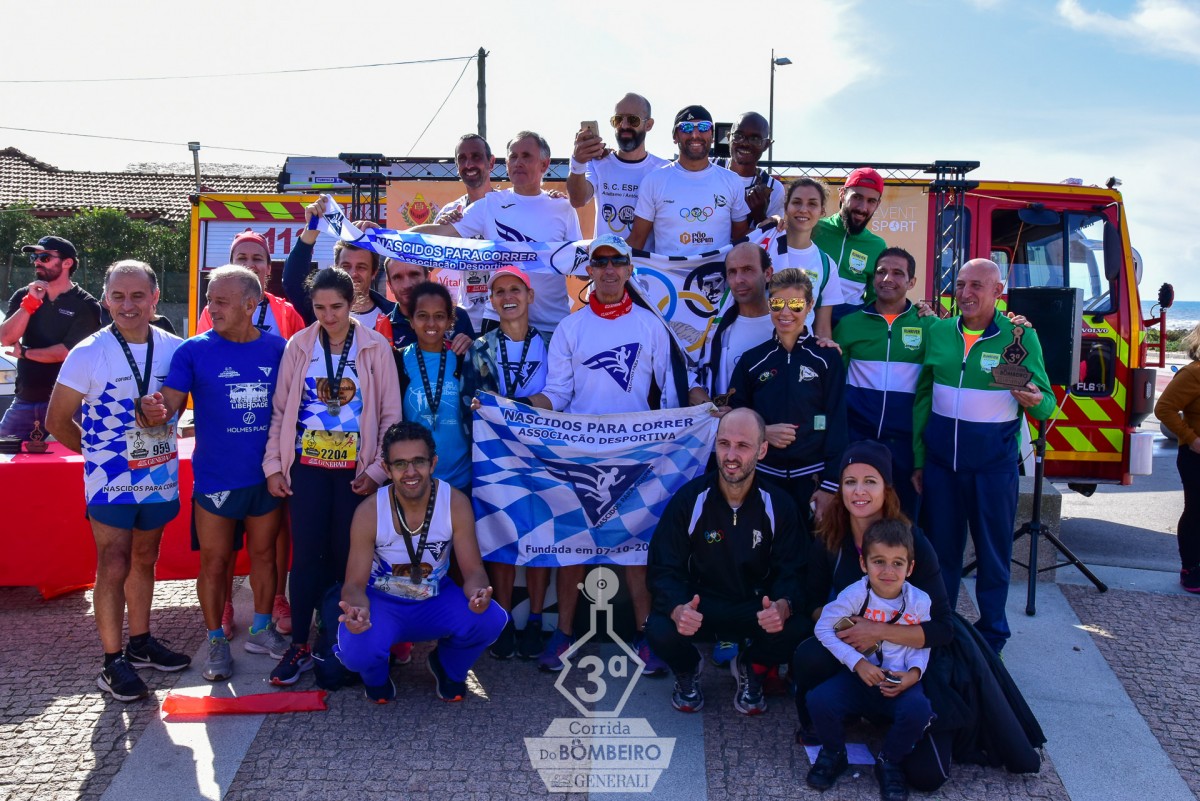 Atletismo do S. C. Espinho vence Corrida Bombeiro