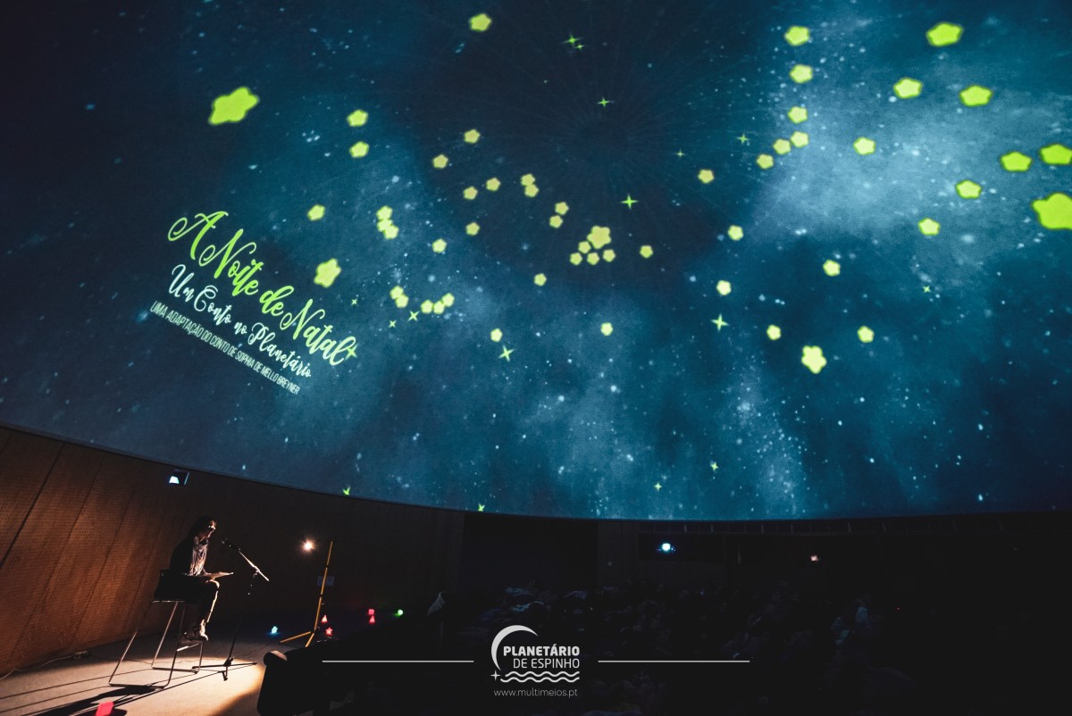 Estreou nova sessão de Planetário dedicada ao Natal