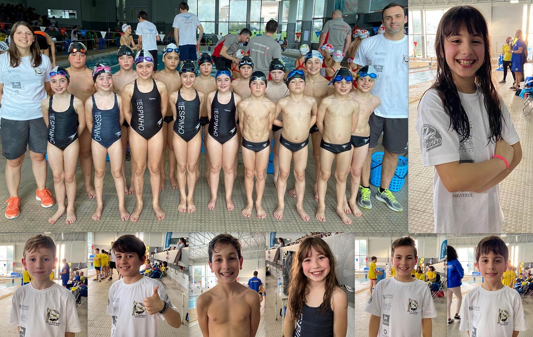 Natação: 11 pódios para o Espinho no II Torneio 1ª Braçada em SJ Madeira