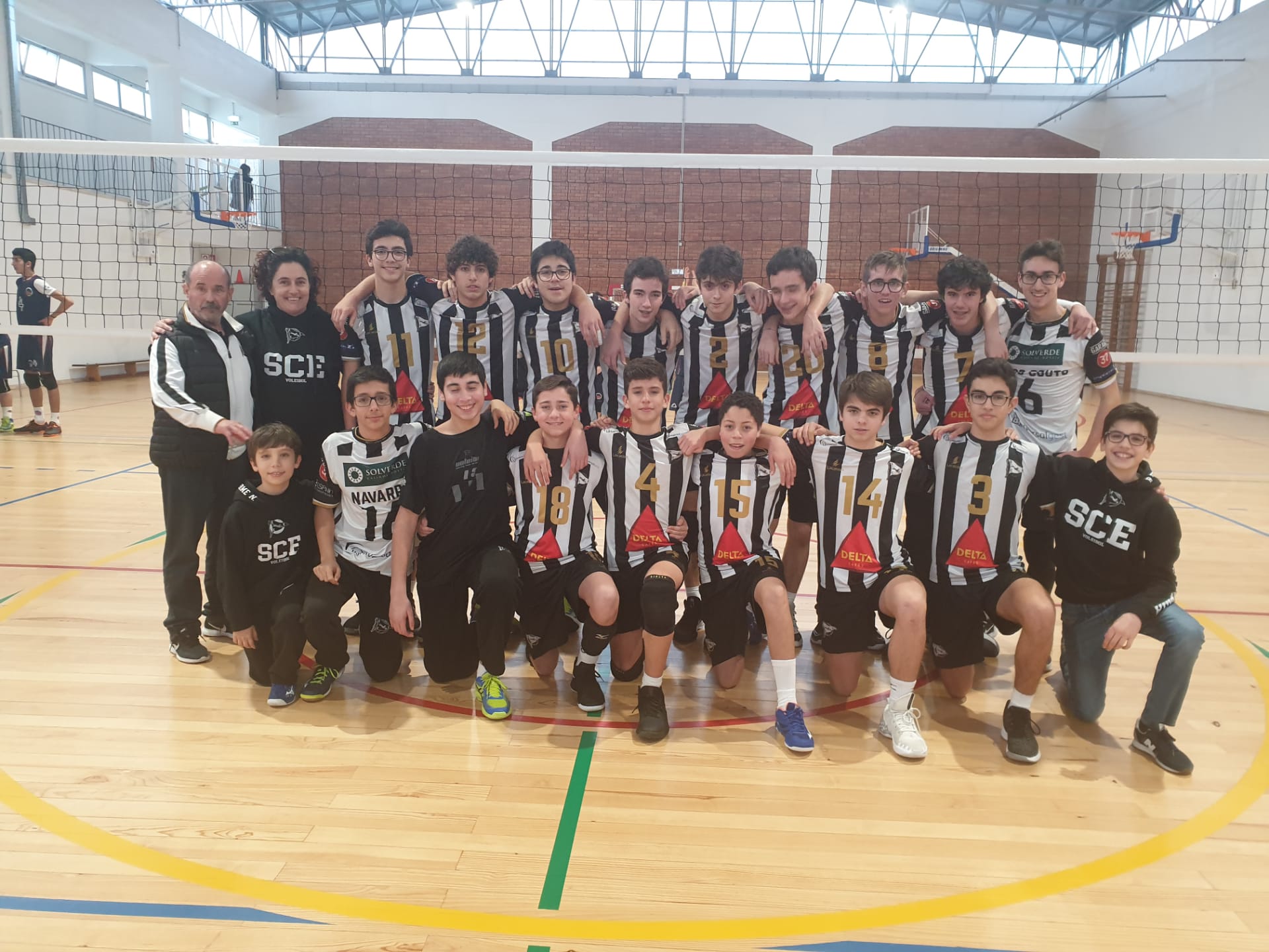 Voleibol: Iniciados do SC Espinho Tri-Campeões