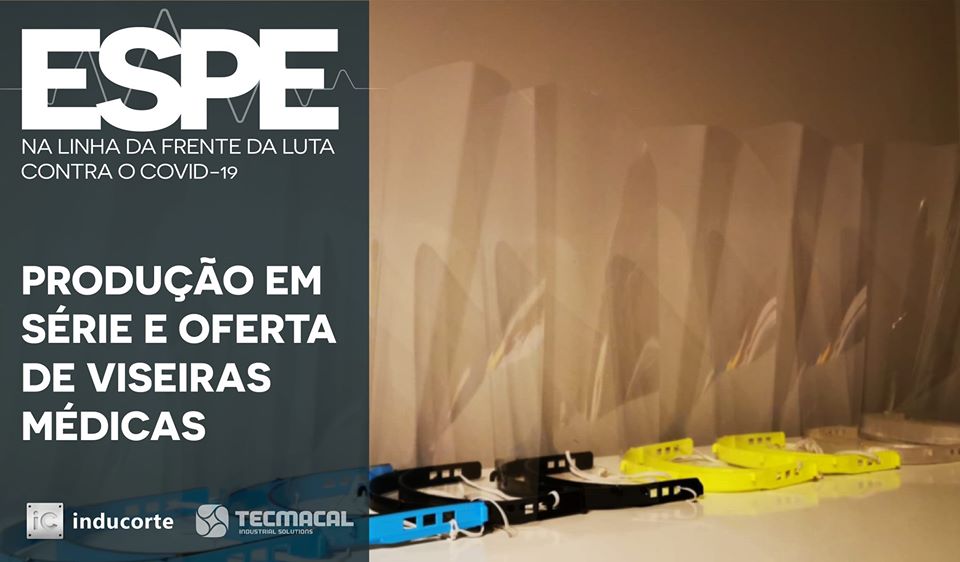 COVID-19: Escola Profissional de Espinho avança com produção e oferta de viseiras médicas