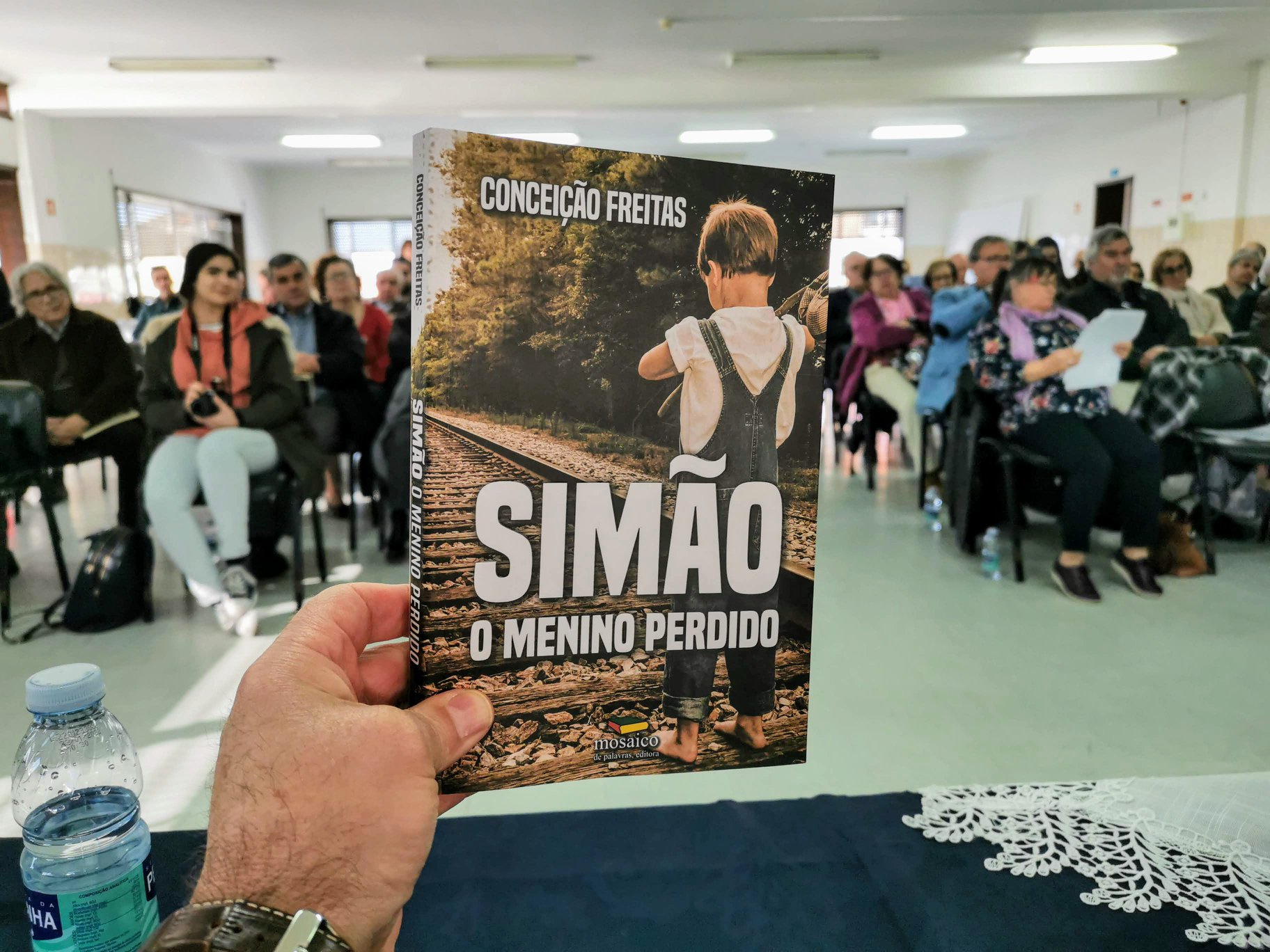 Conceição Freitas lançou livro “Simão – O menino perdido” em Silvalde