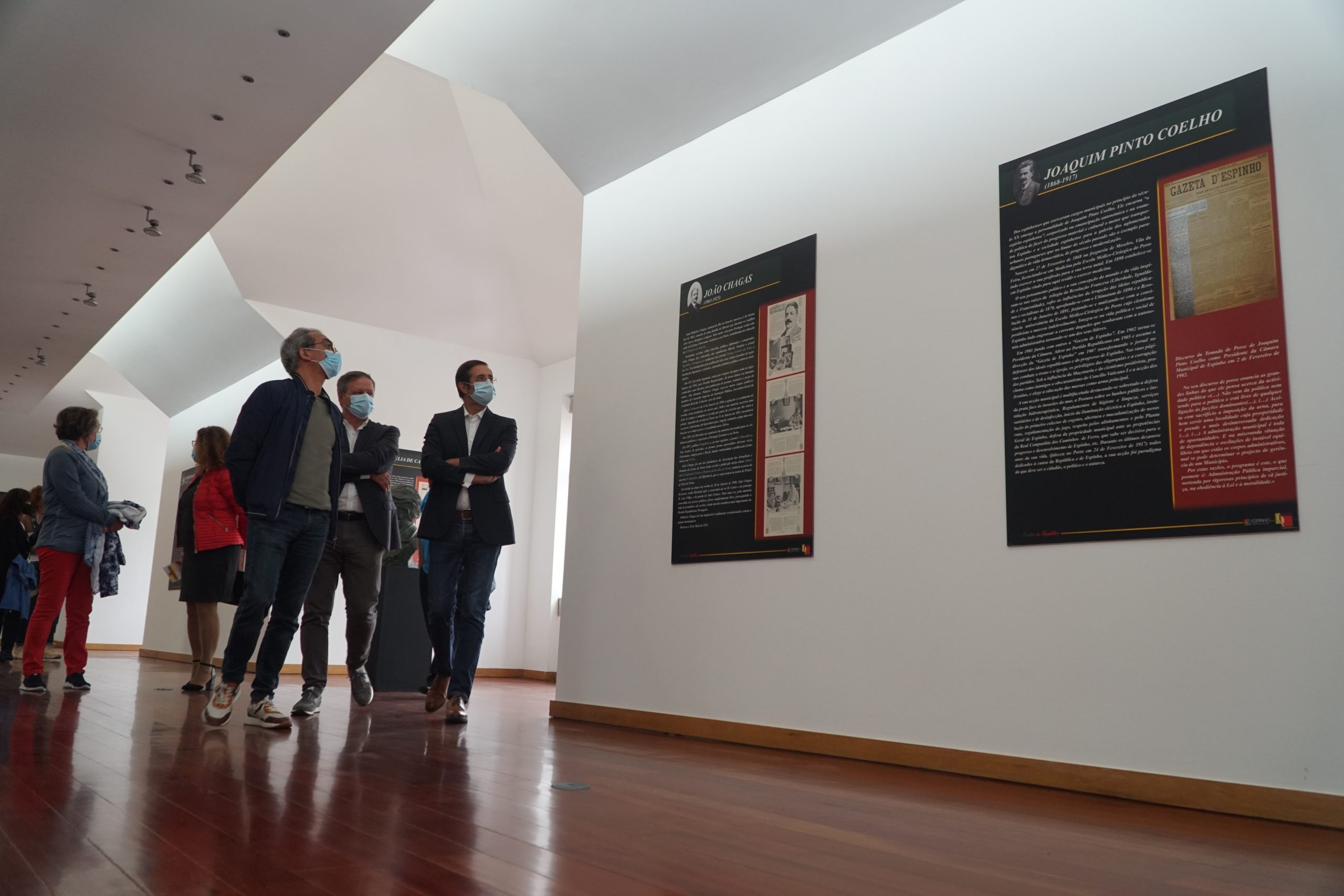 Inauguração da exposição “Rostos da República”