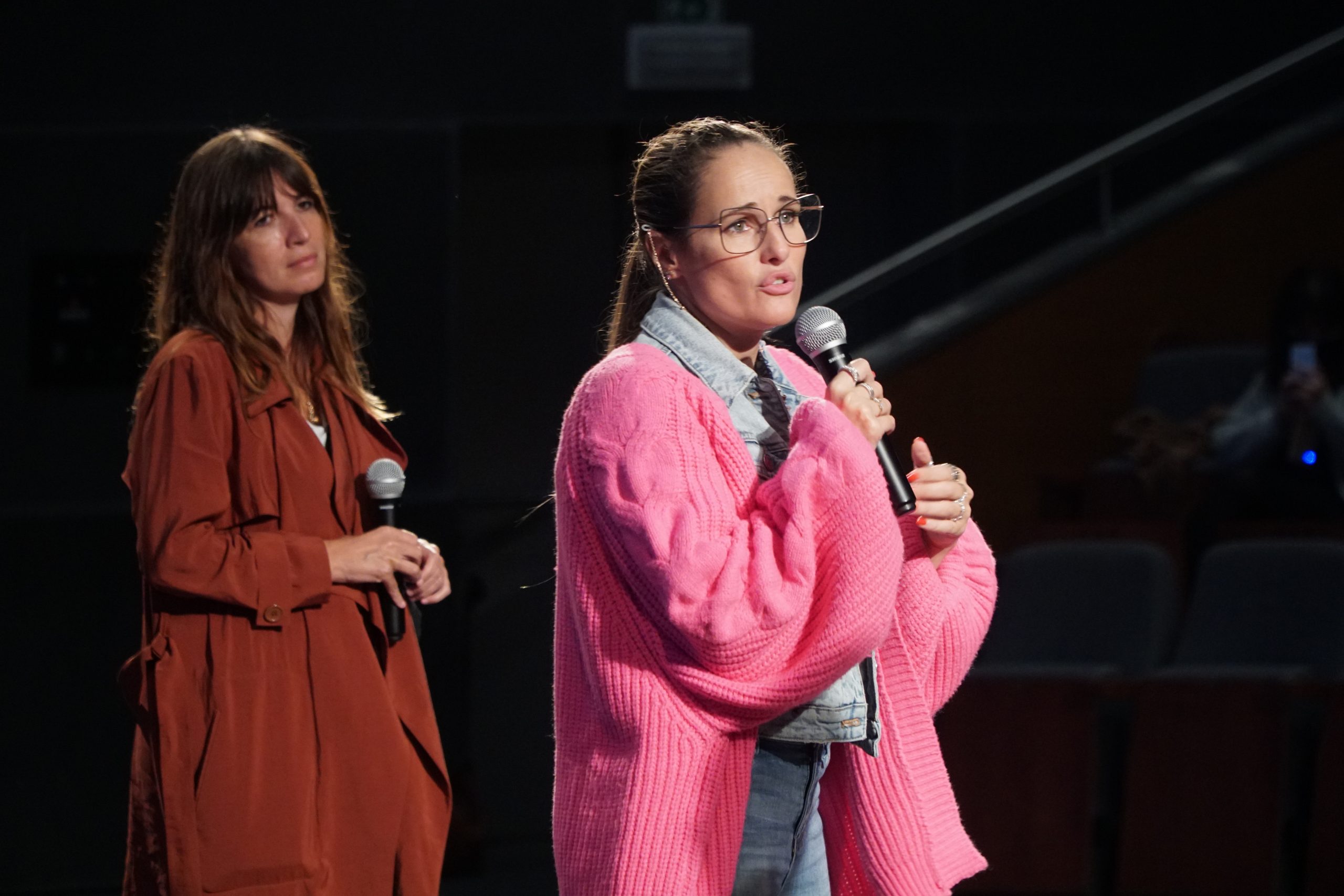 Ana Rocha de Sousa e Lúciz Moniz estiveram em Espinho a promover o filme Listen