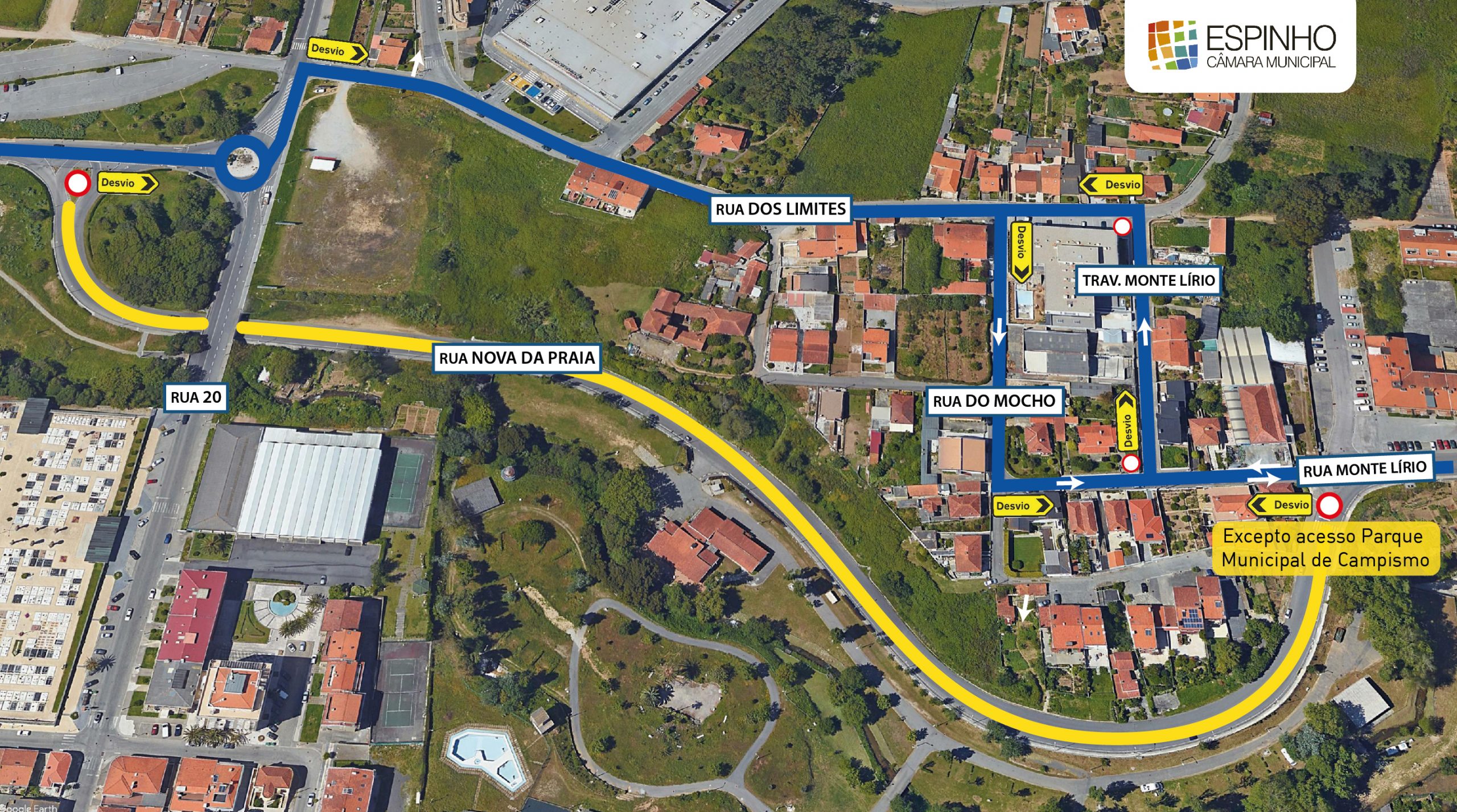 Reabilitação da entrada norte da cidade