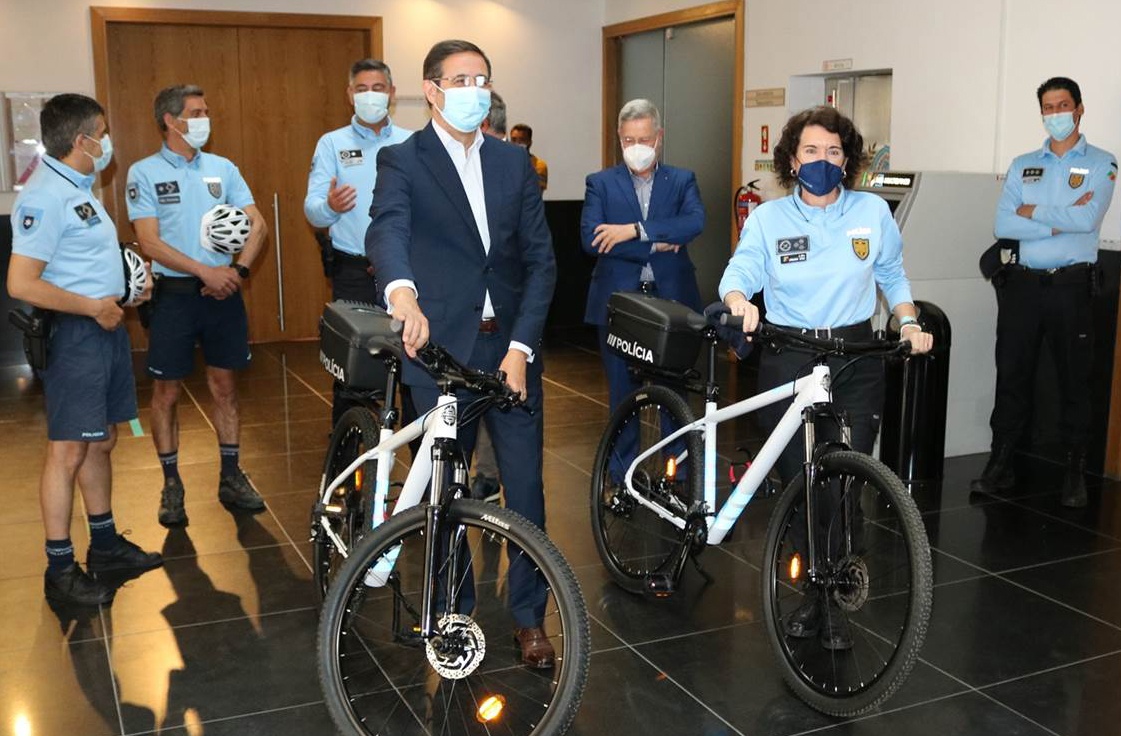 Ciclopatrulhas da PSP reforçam a vigilância em Espinho