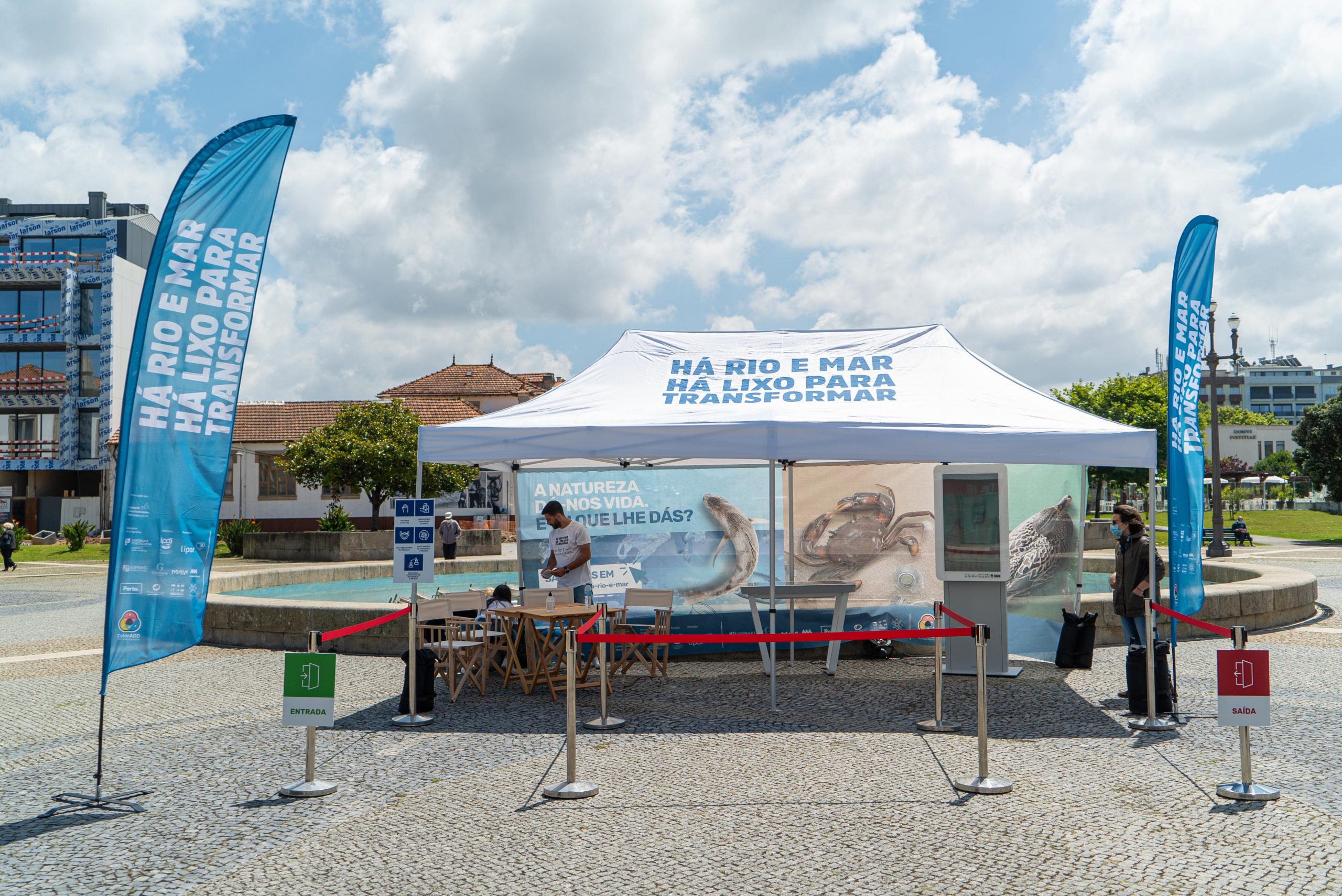 Exposição Itinerante “Há Rio e Mar, Há Lixo para Transformar” em Espinho