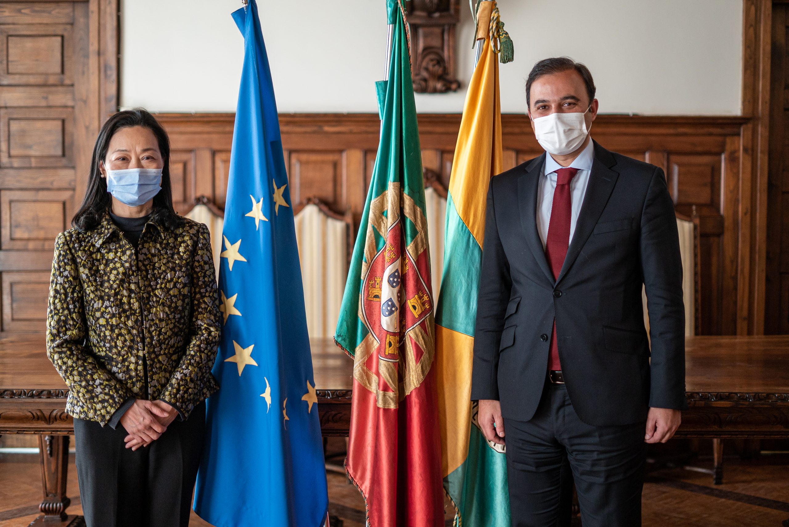 Espinho recebeu a Embaixadora de Taiwan em Portugal