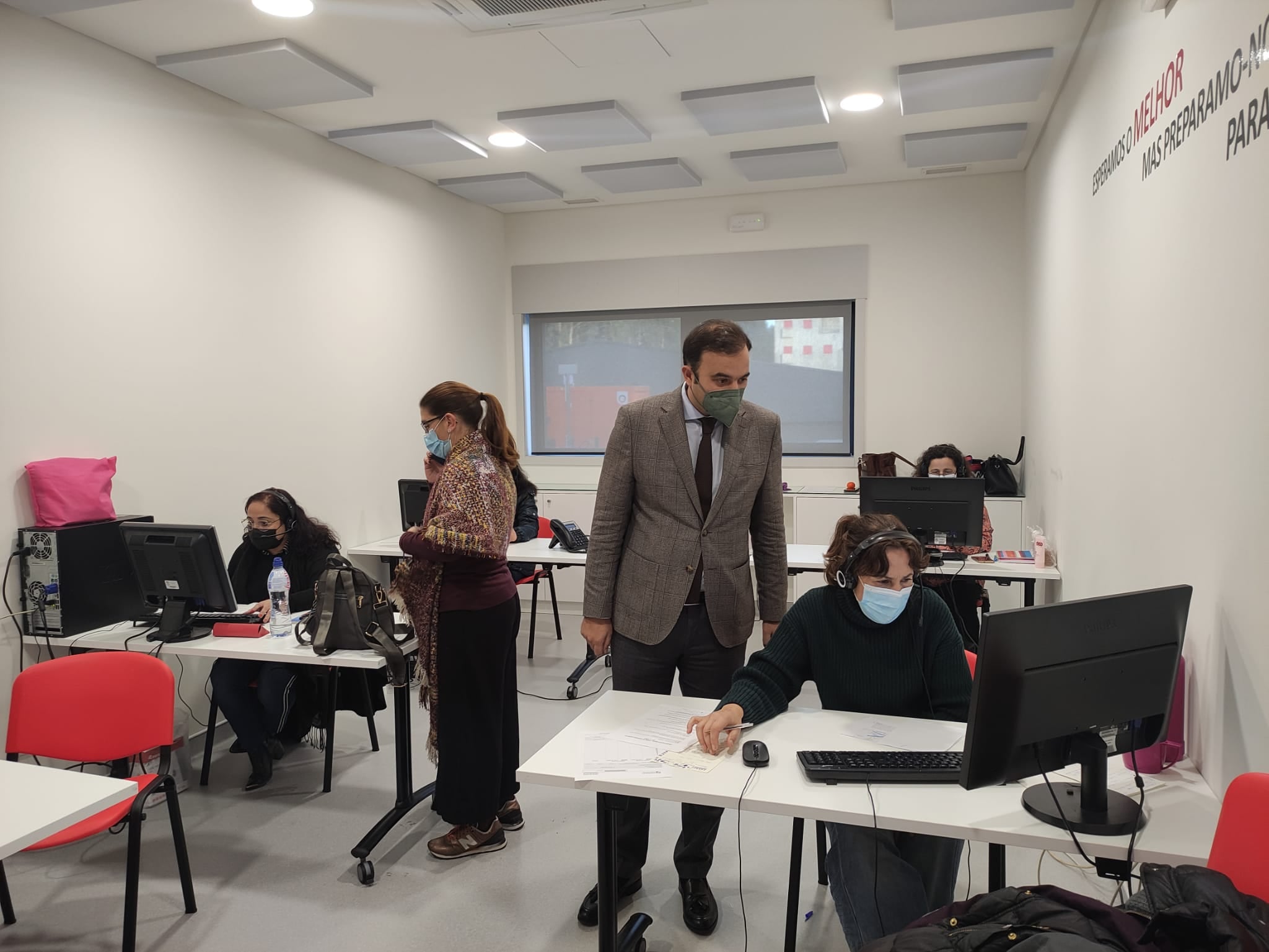 Criada nova unidade do Call Center da Task Force Covid-19 do Município de Espinho