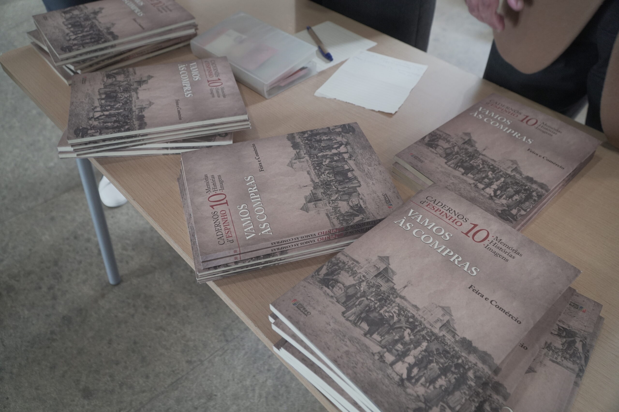 Apresentado 10º volume dos “Cadernos de Espinho” dedicado ao comércio