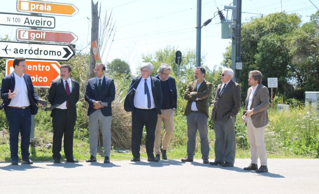 Reunião e visita técnica à Linha do Vouga