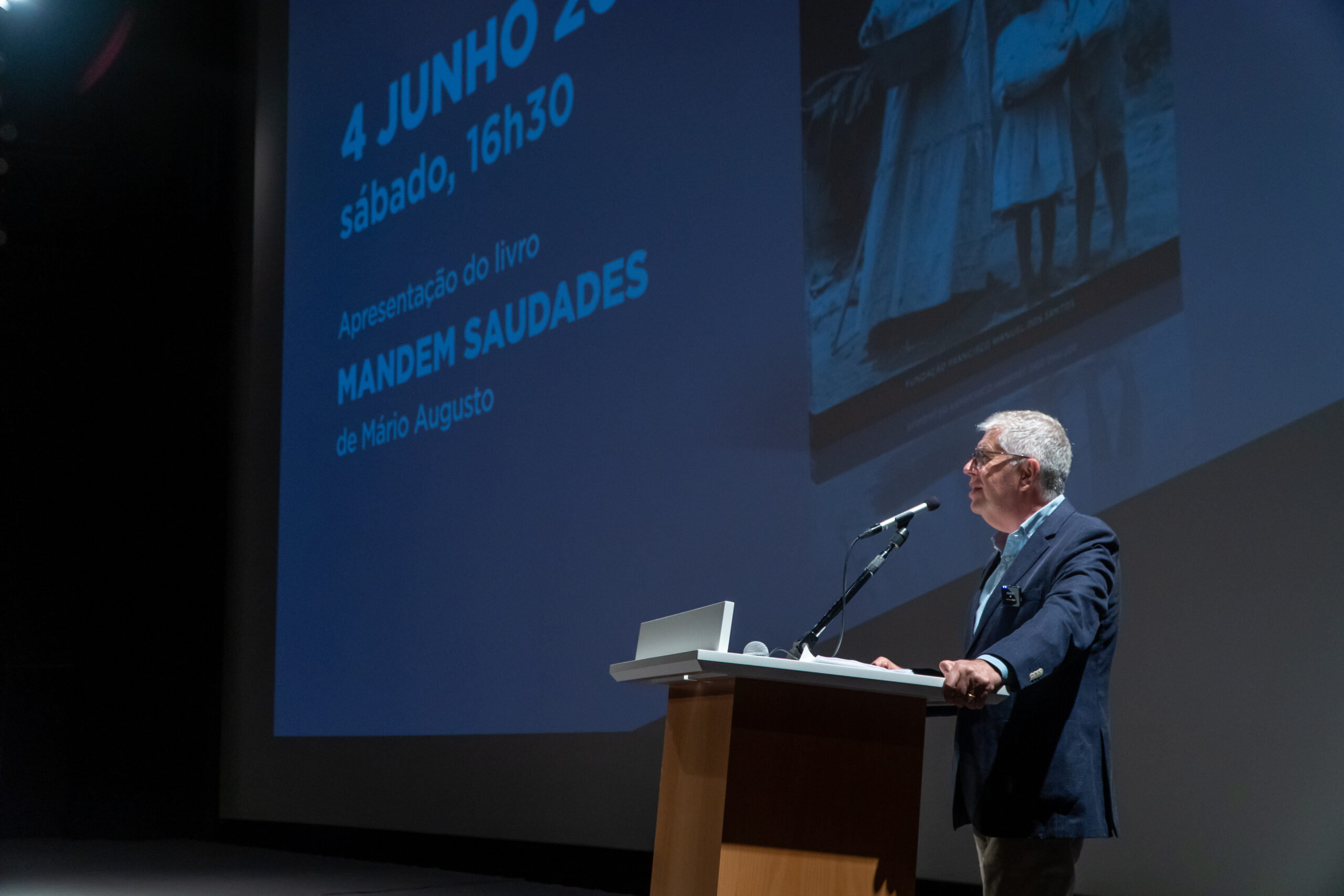 Livro “Mandem Saudades” de Mário Augusto apresentado em Espinho