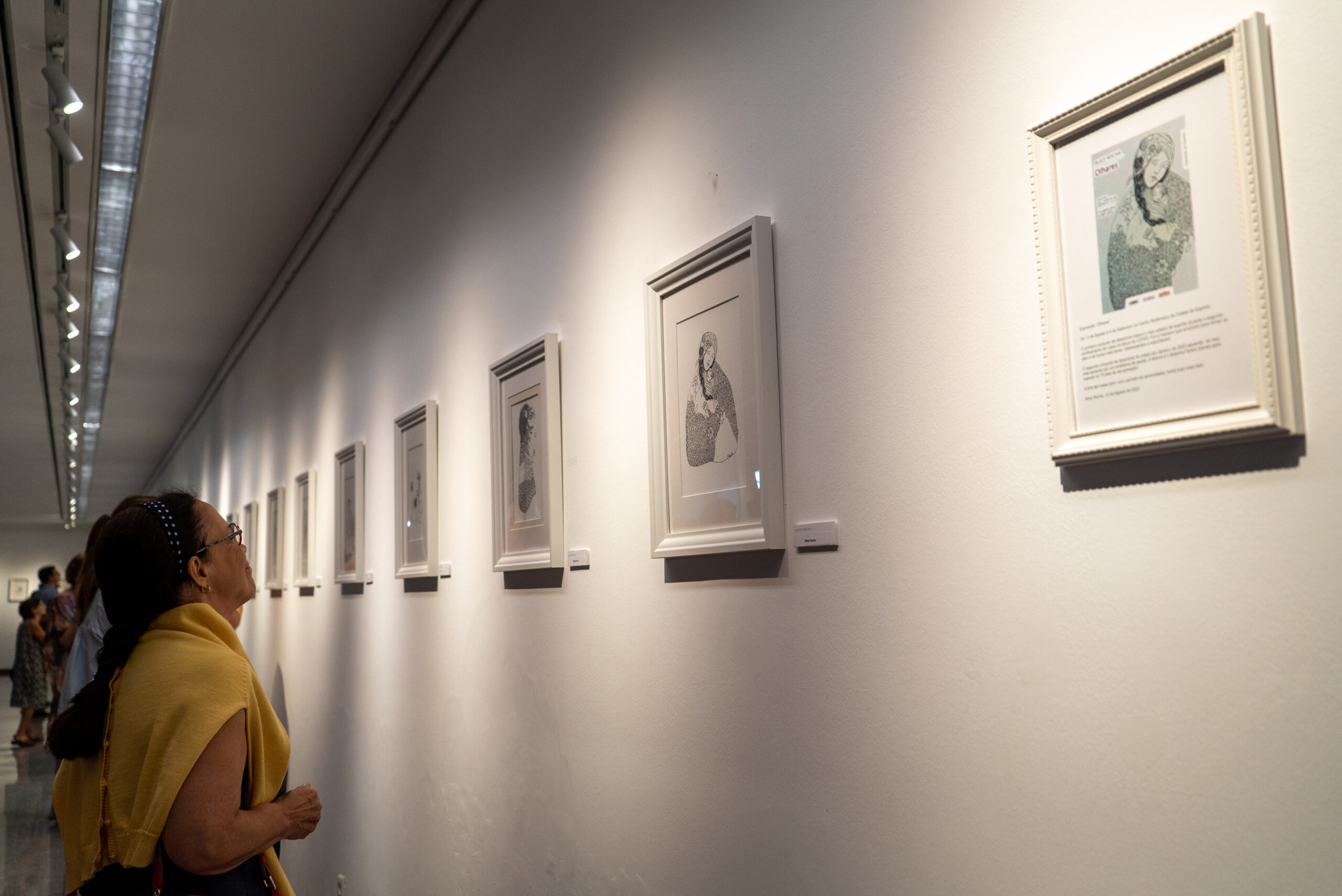 Inaugurada exposição no Multimeios de Alice Rocha