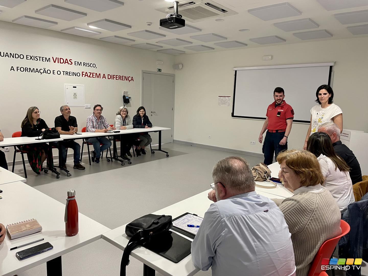 Proteção Civil de Espinho inicia formação de Delegados de Segurança para prevenir incêndios em edifícios